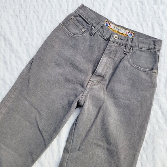 Vintage Straight Leg High Waist Jeans - Picture 3 of 5